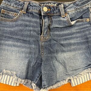 Blue Denim Shorts